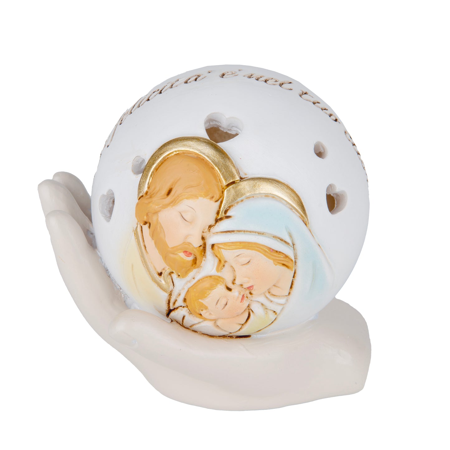 Bomboniera sfera led icona famiglia
