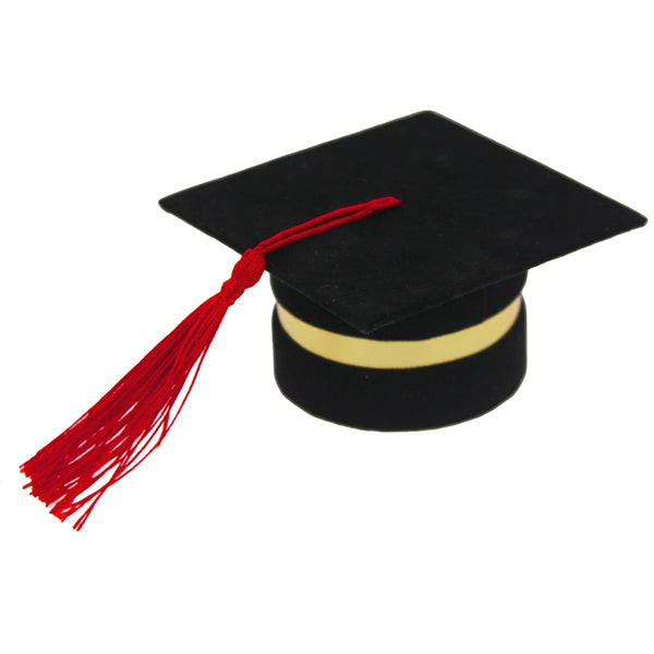 Tocco nero/oro portaconfetti in alcantara pz. 6