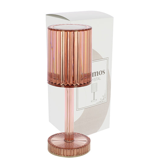 Lampada Lumus crystal rosa