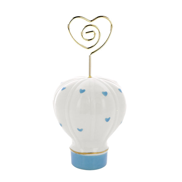 Bomboniera memoclip mongolfiera cuori cielo