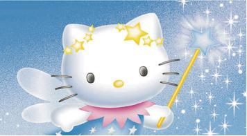 Set 20 Biglietti Hello Kitty fatina