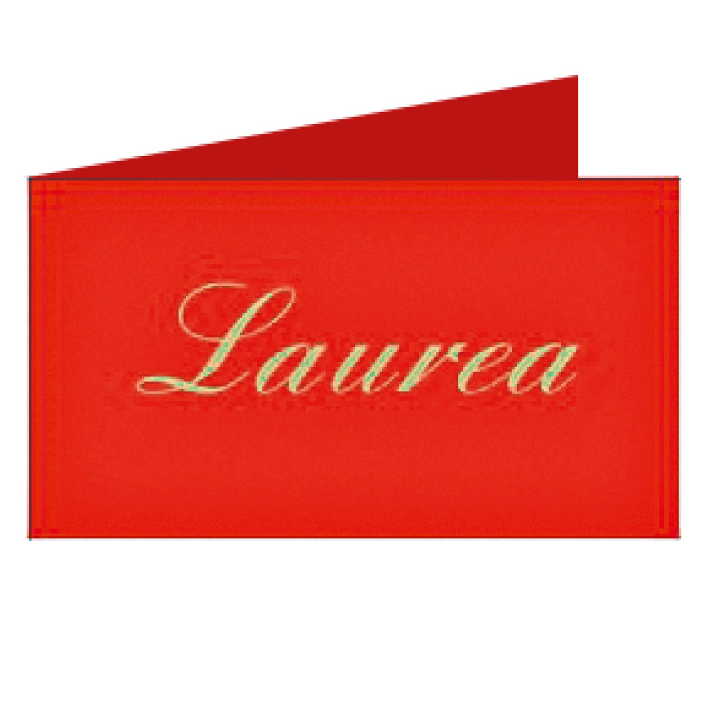 Set 20 Biglietto laurea rosso