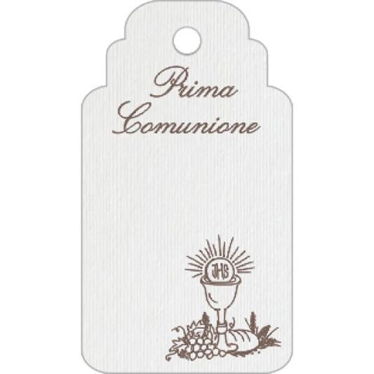 Set 30 Biglietto tag prima comunione