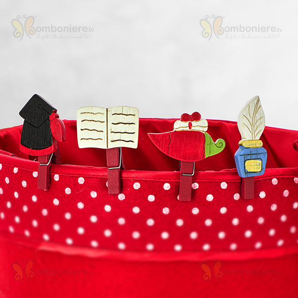Accessorio molletta laurea