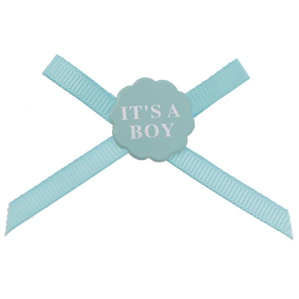 Set 24 tubo in vetro baby cielo