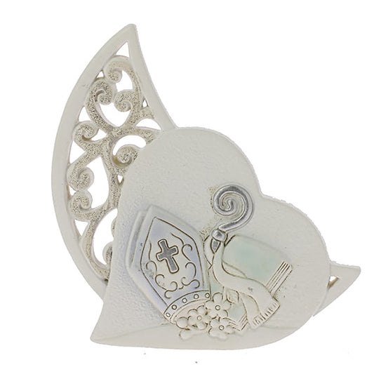 Bomboniera cresima icona mezza luna colorata