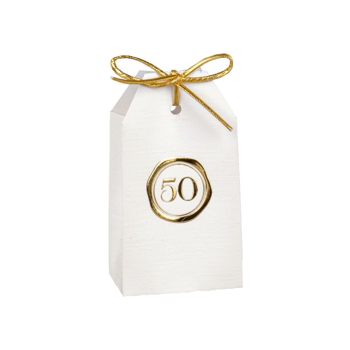 Astuccio porta confetti shoppy 50esimo completo