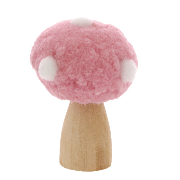 Bomboniera funghetto rosa morbidoso