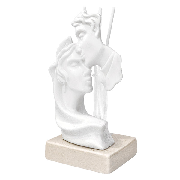 Bomboniera profumatore coppia face in porcellana