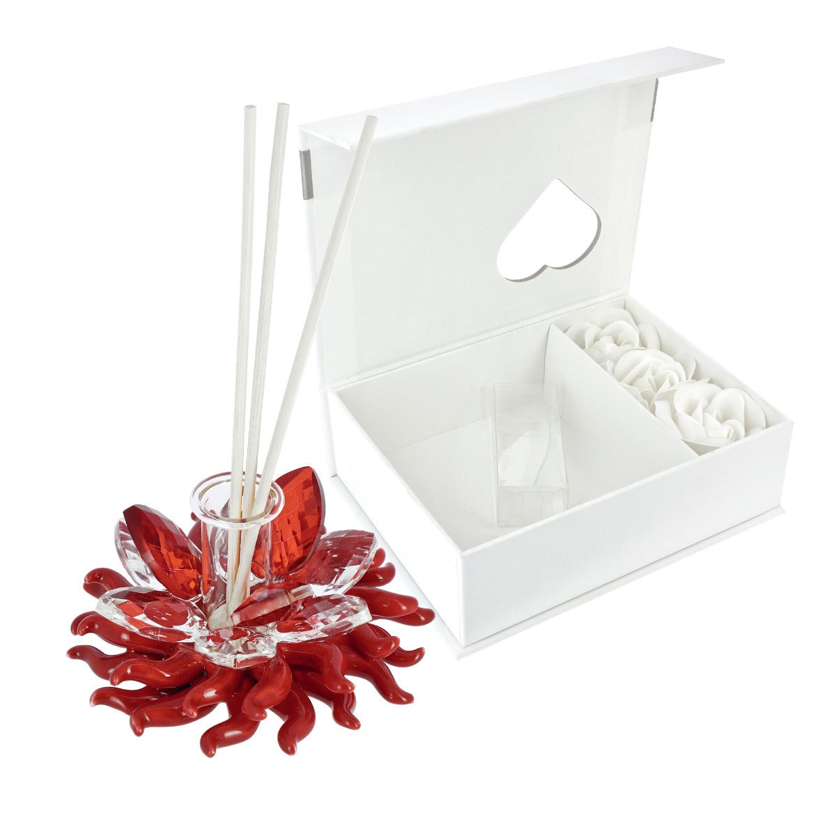 Bomboniera Crilù profumatore corallo rosso