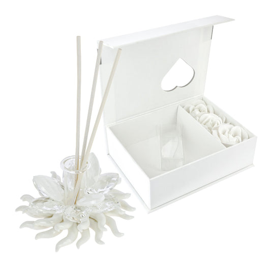 Bomboniera Crilù profumatore corallo bianco