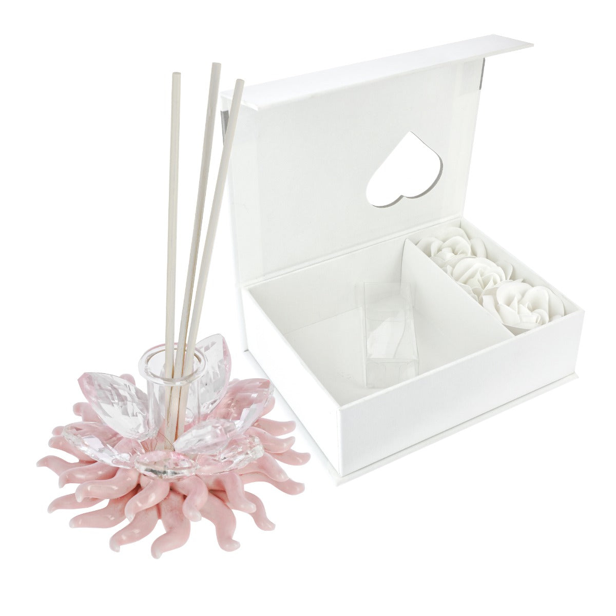 Bomboniera Crilù profumatore corallo rosa