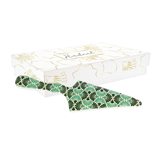 Bomboniera Hadeel paletta torta toni verdi