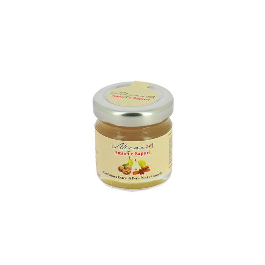 Nicarè confettura extra di pere, noci e cannella 100g