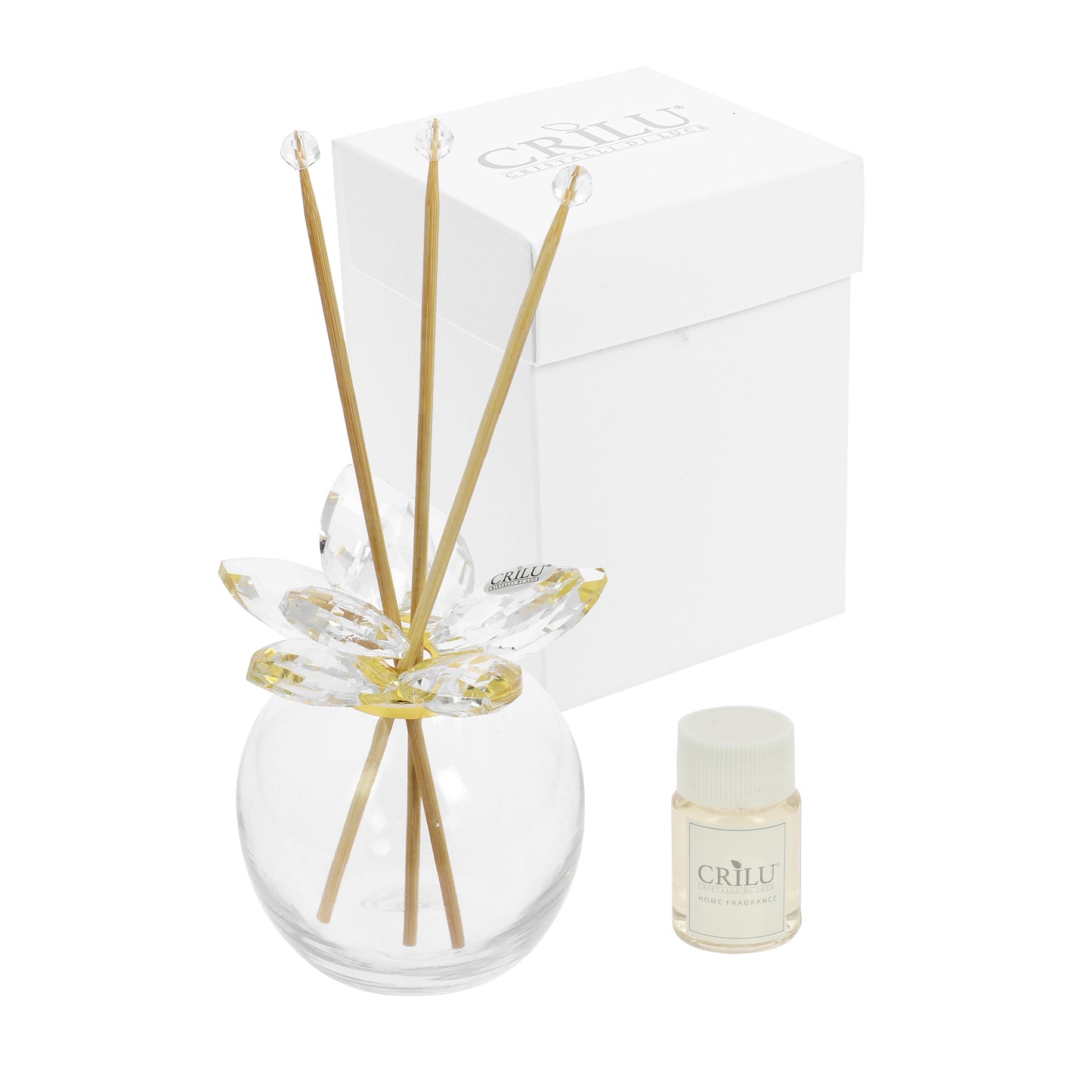 Bomboniera Crilù diffusore ampolla trasparente