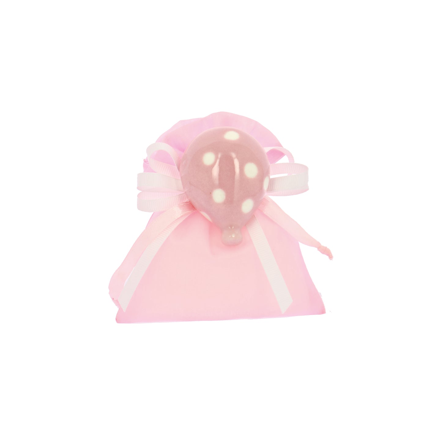 Bustina con tirante in taffeta rosa