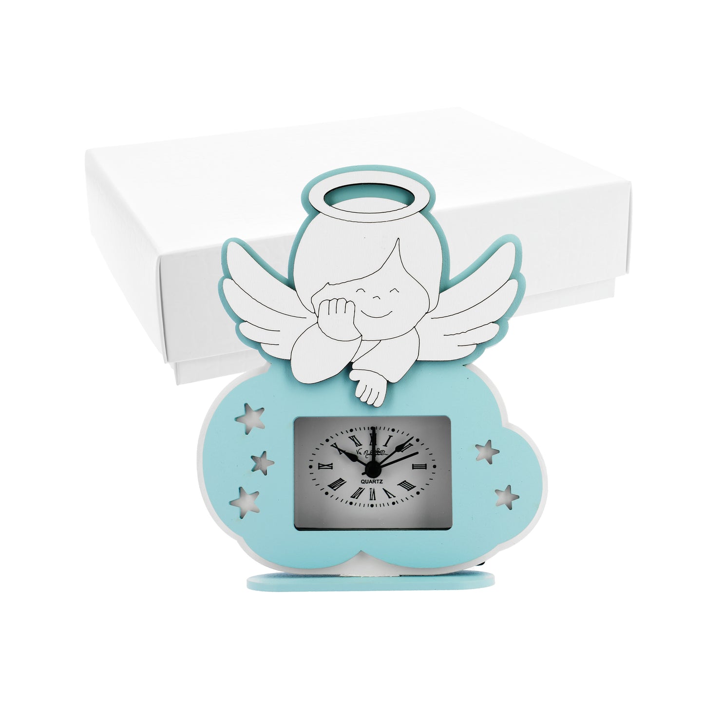 Bomboniera sveglia angioletto sagomato cielo