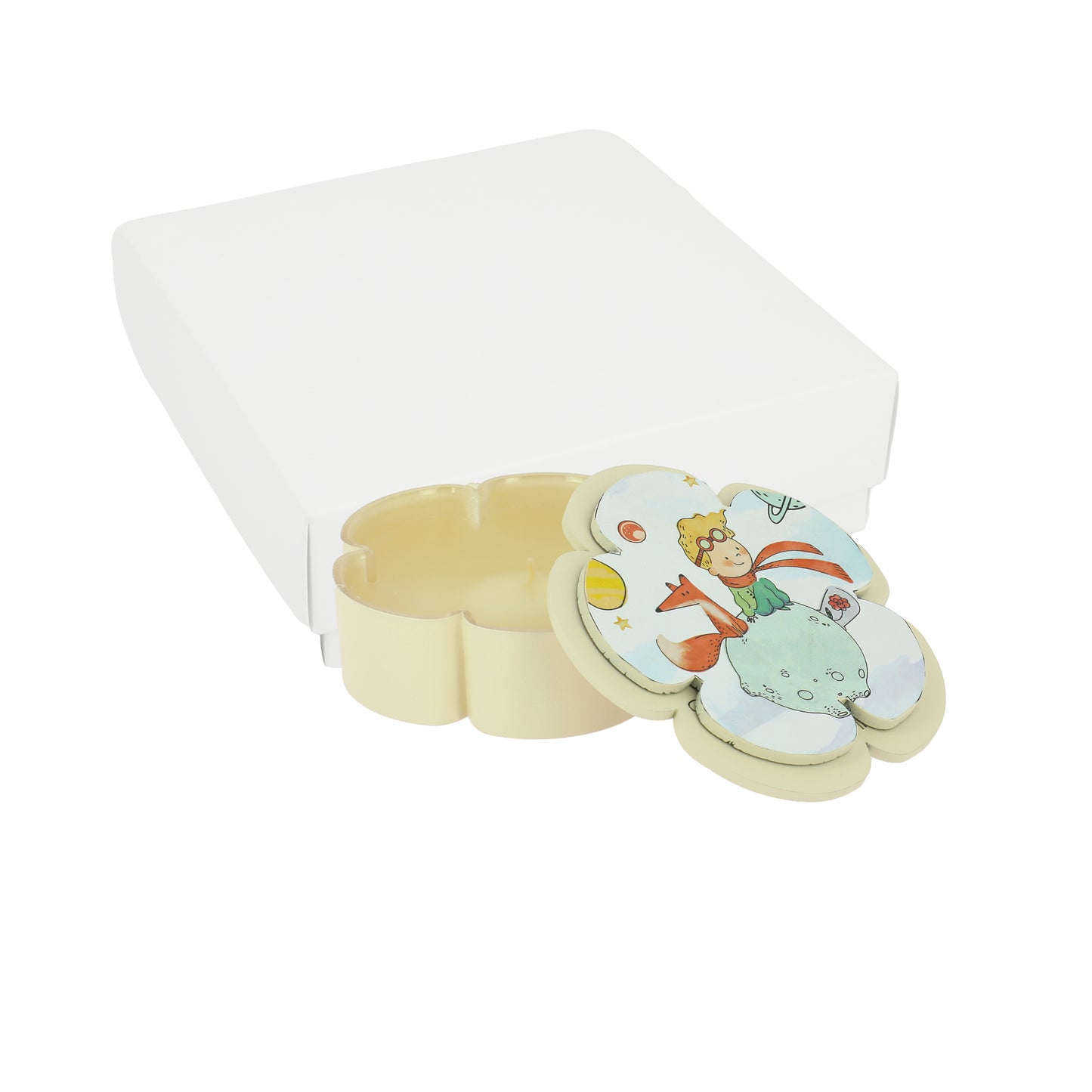 Bomboniera candela linea piccolo principe