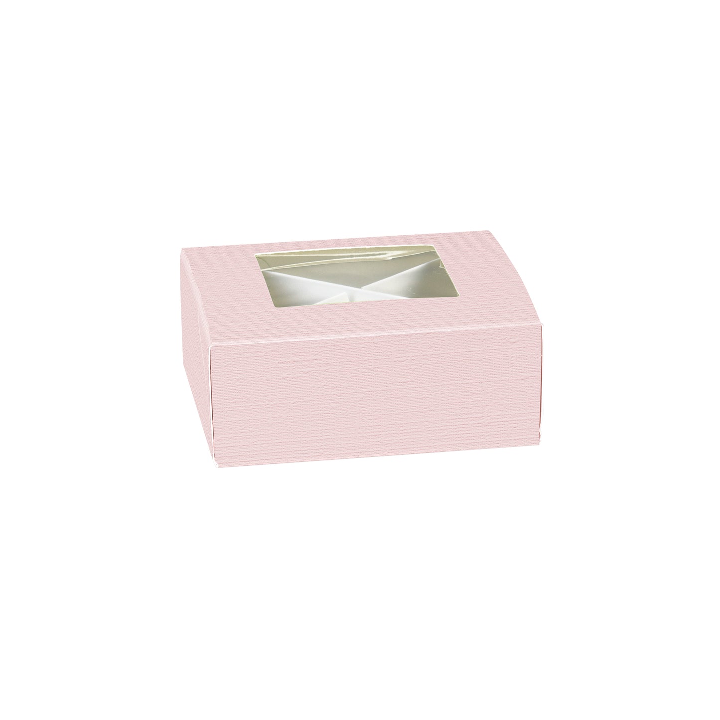 Set 10 scatola pratica grande rosa