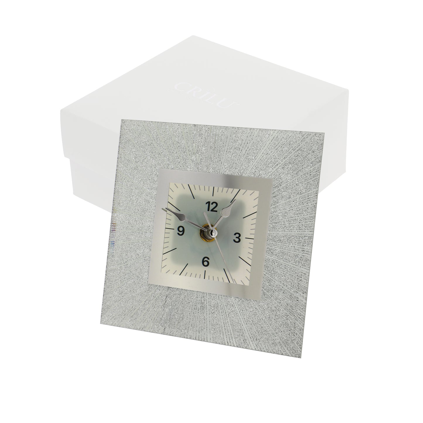 Bomboniera Crilù orologio raggio argento
