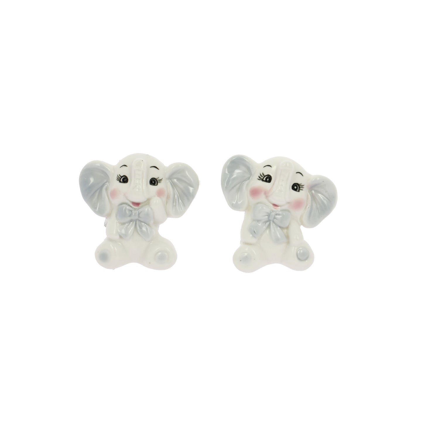 Set 2 magnete elefantino fiocco cielo