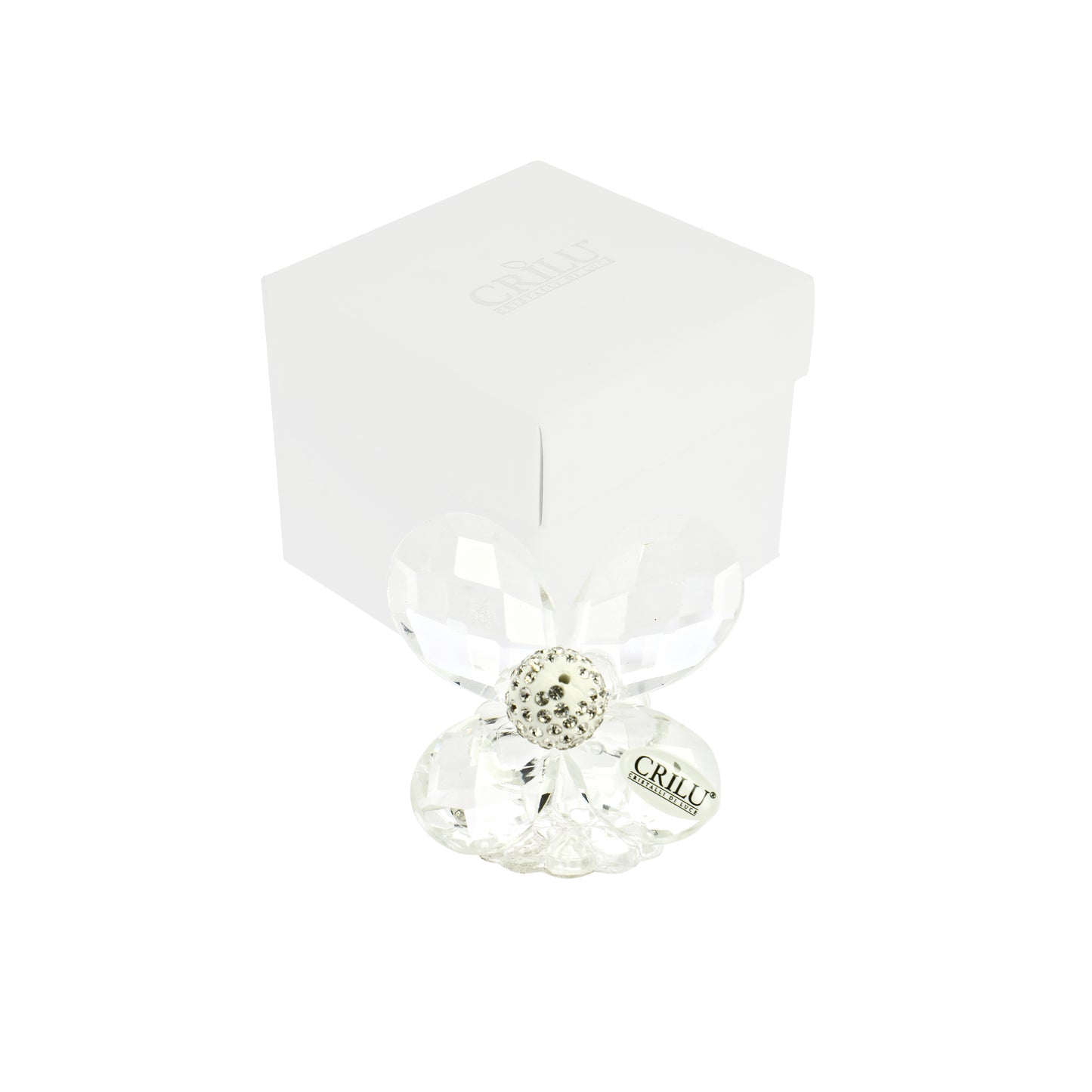 Bomboniera Crilù farfalla trasparente