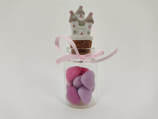 Set 24 tubo castello incantato rosa