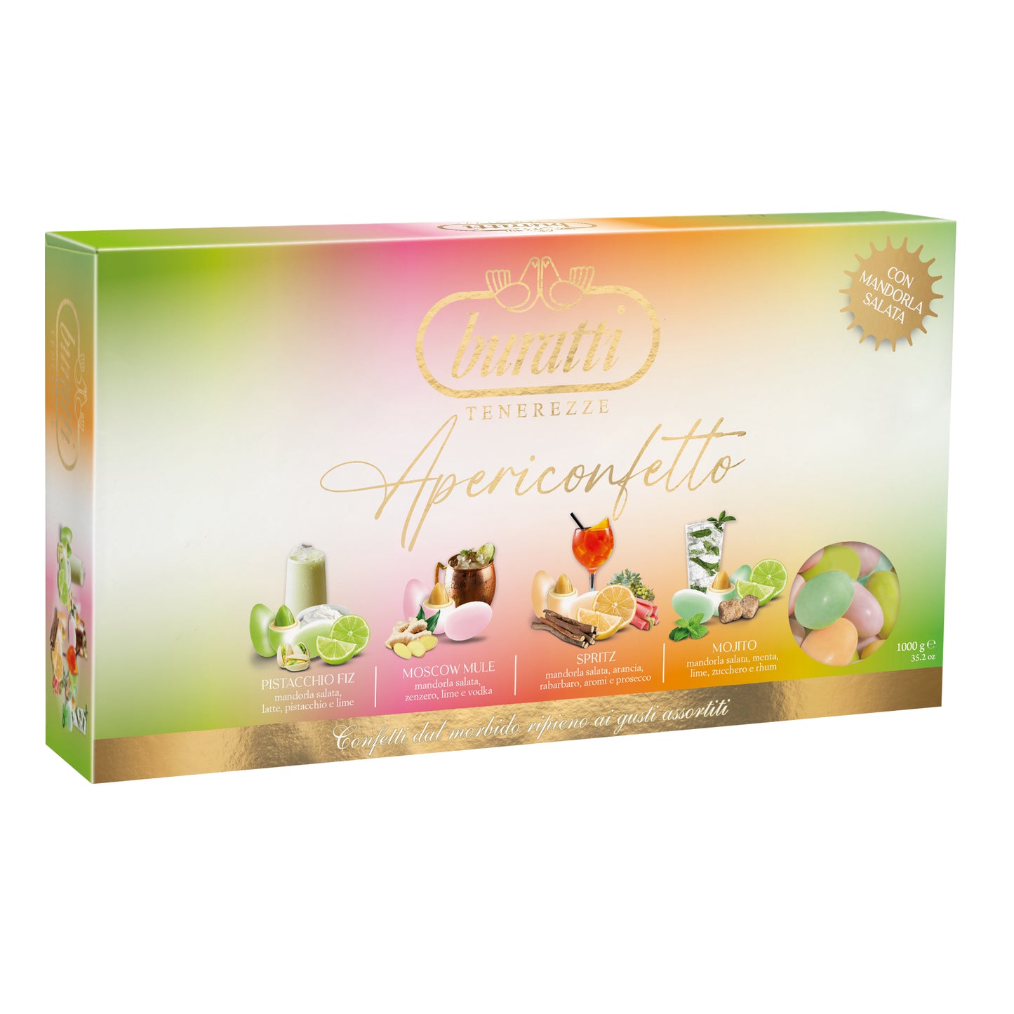 Confetti Buratti tenerezze apericonfetto assortito