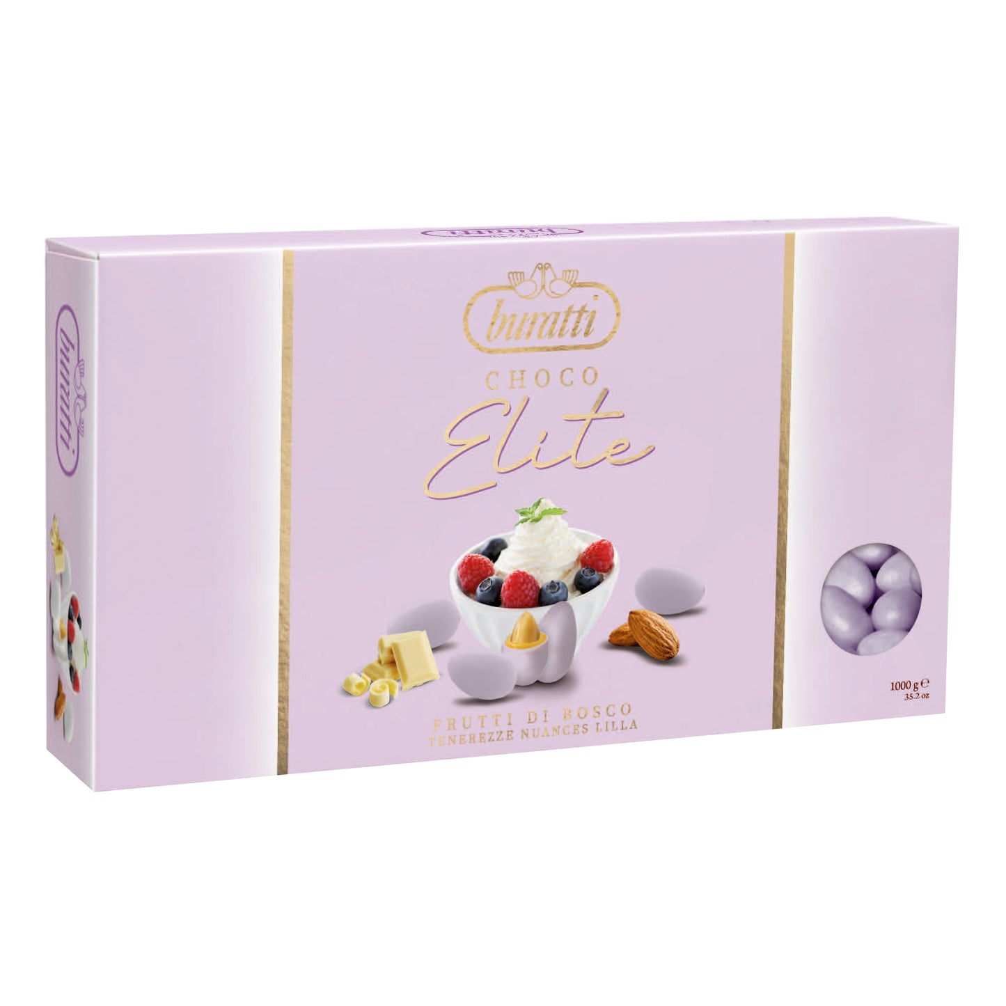 Confetti Buratti elite nuance lilla frutti di bosco
