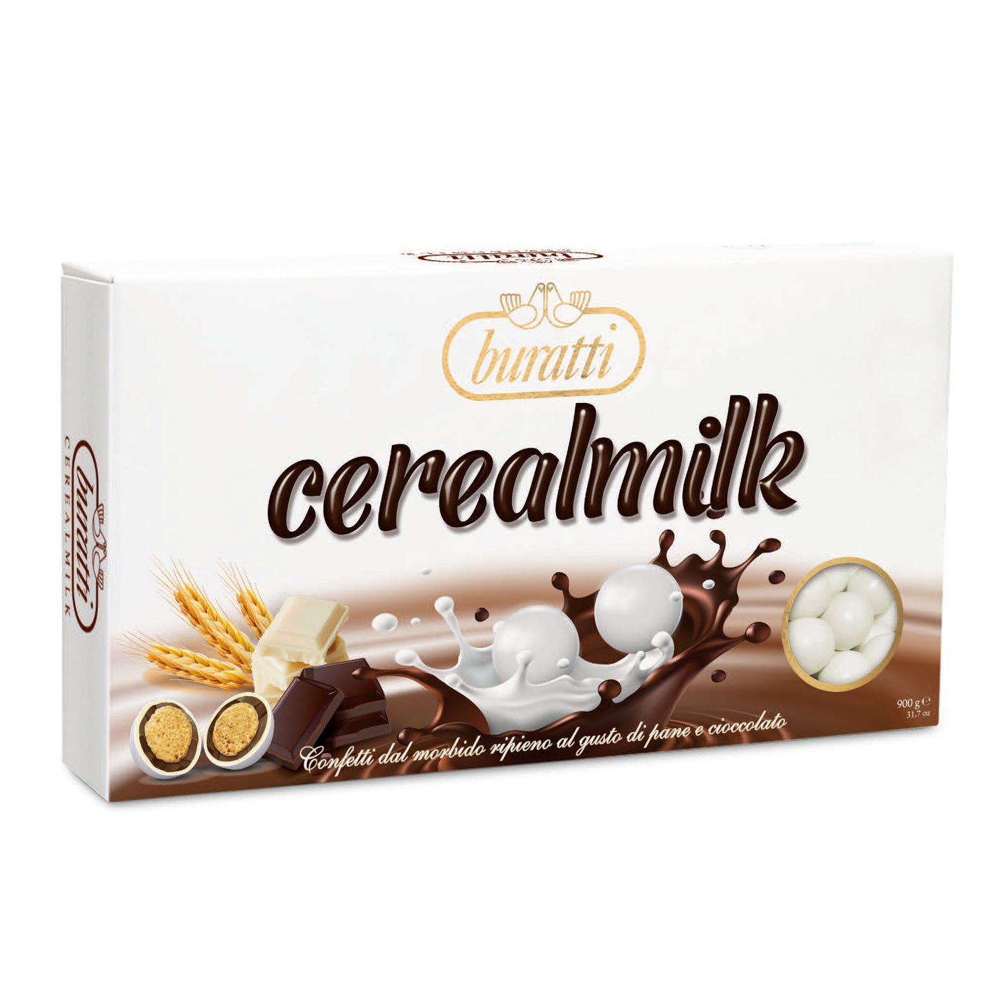 Confetti BURATTI cerealmilk bianco