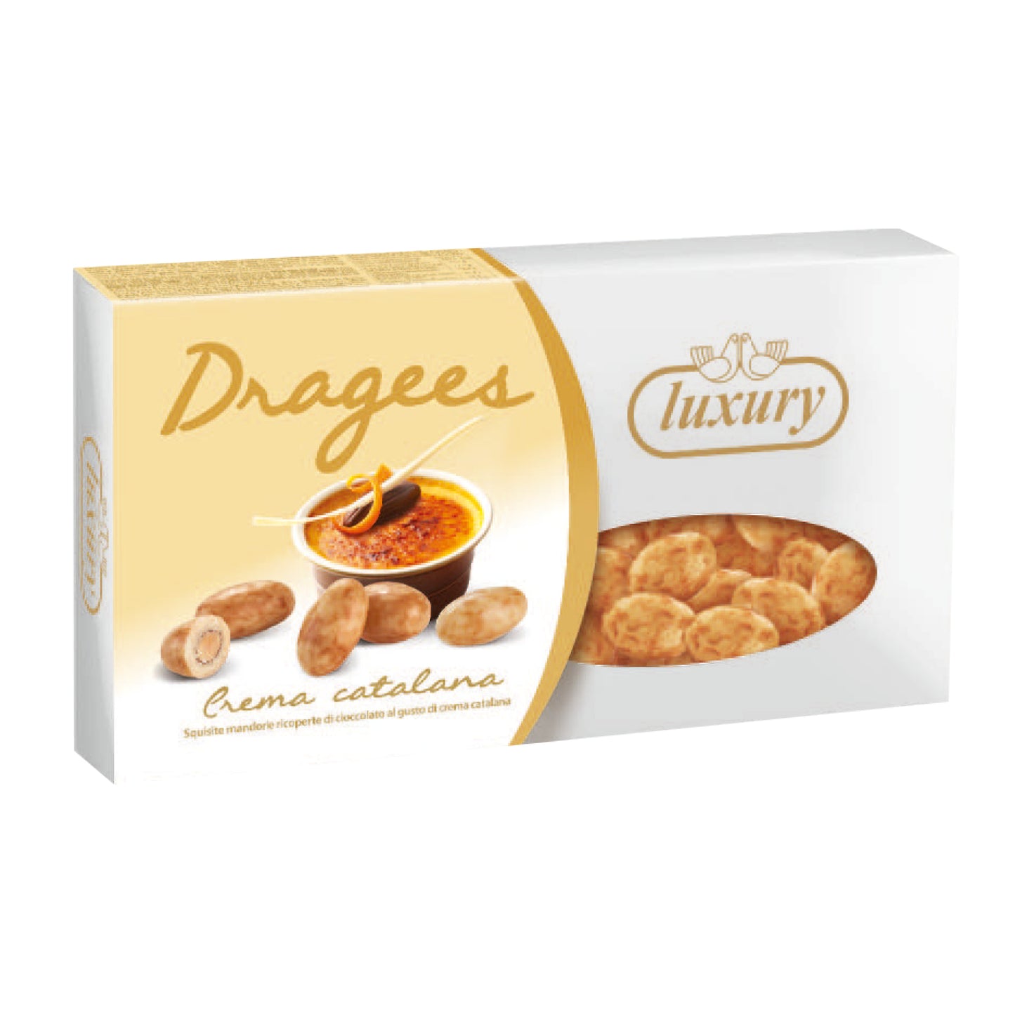 Confetti Buratti dragees crema catalana