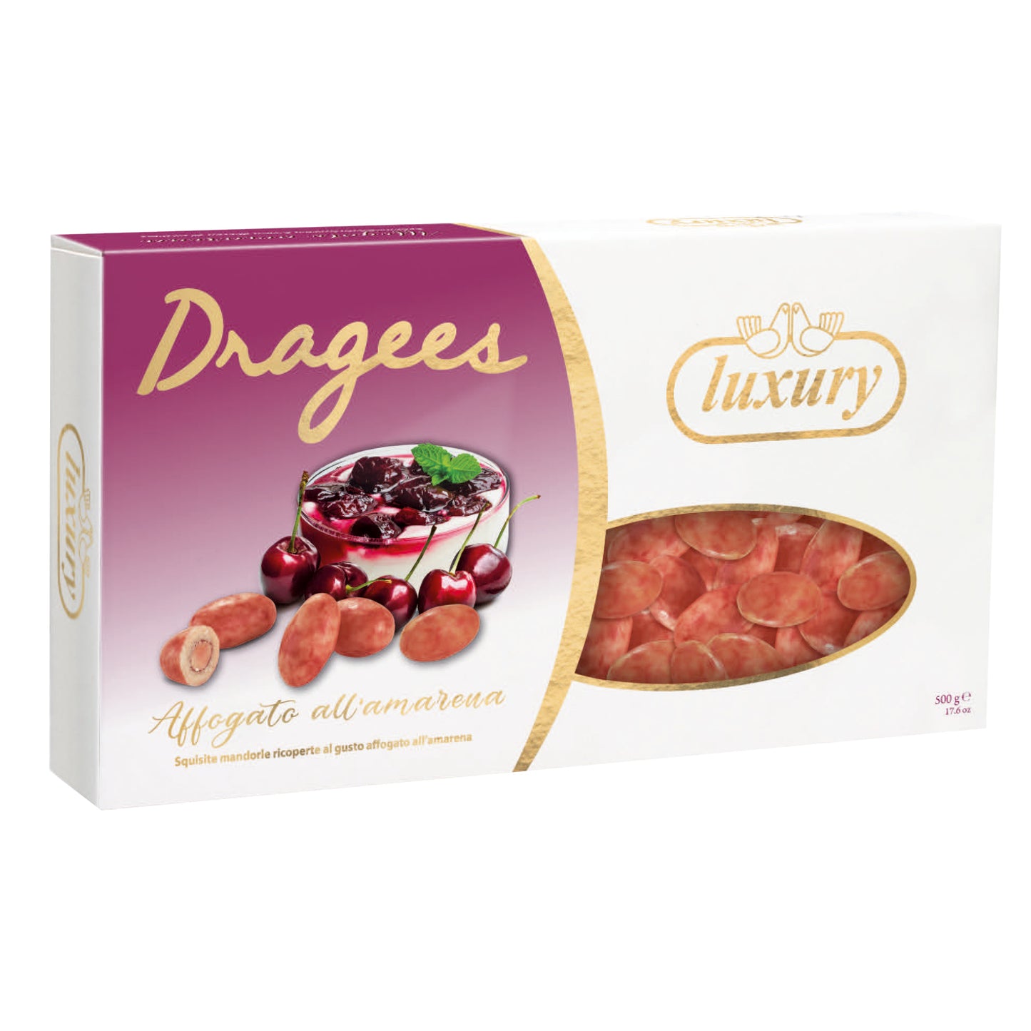 Confetti Buratti dragees affogato all'amarena