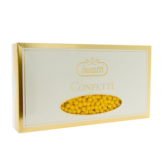 Decorazione BURATTI mimosa giallo