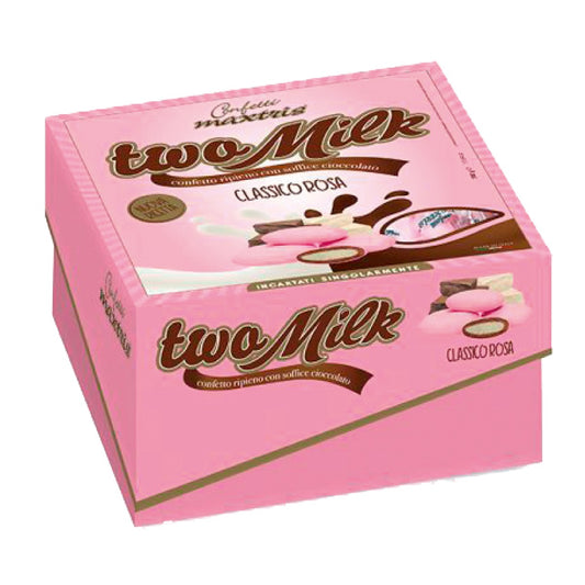 Confetti MAXTRIS Dolce two milk classico rosa incartato