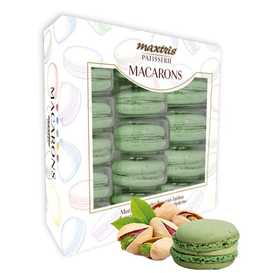 Macarons Maxtris gusto pistacchio conf. da 15
