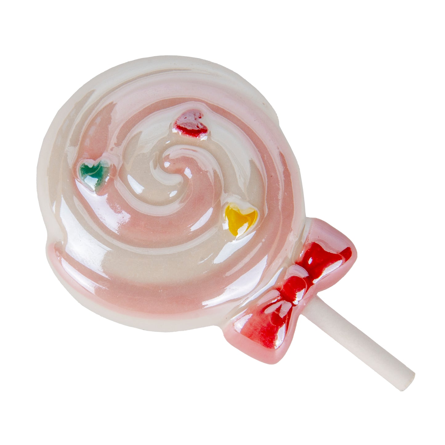 Bomboniera magnete lollipop rosa