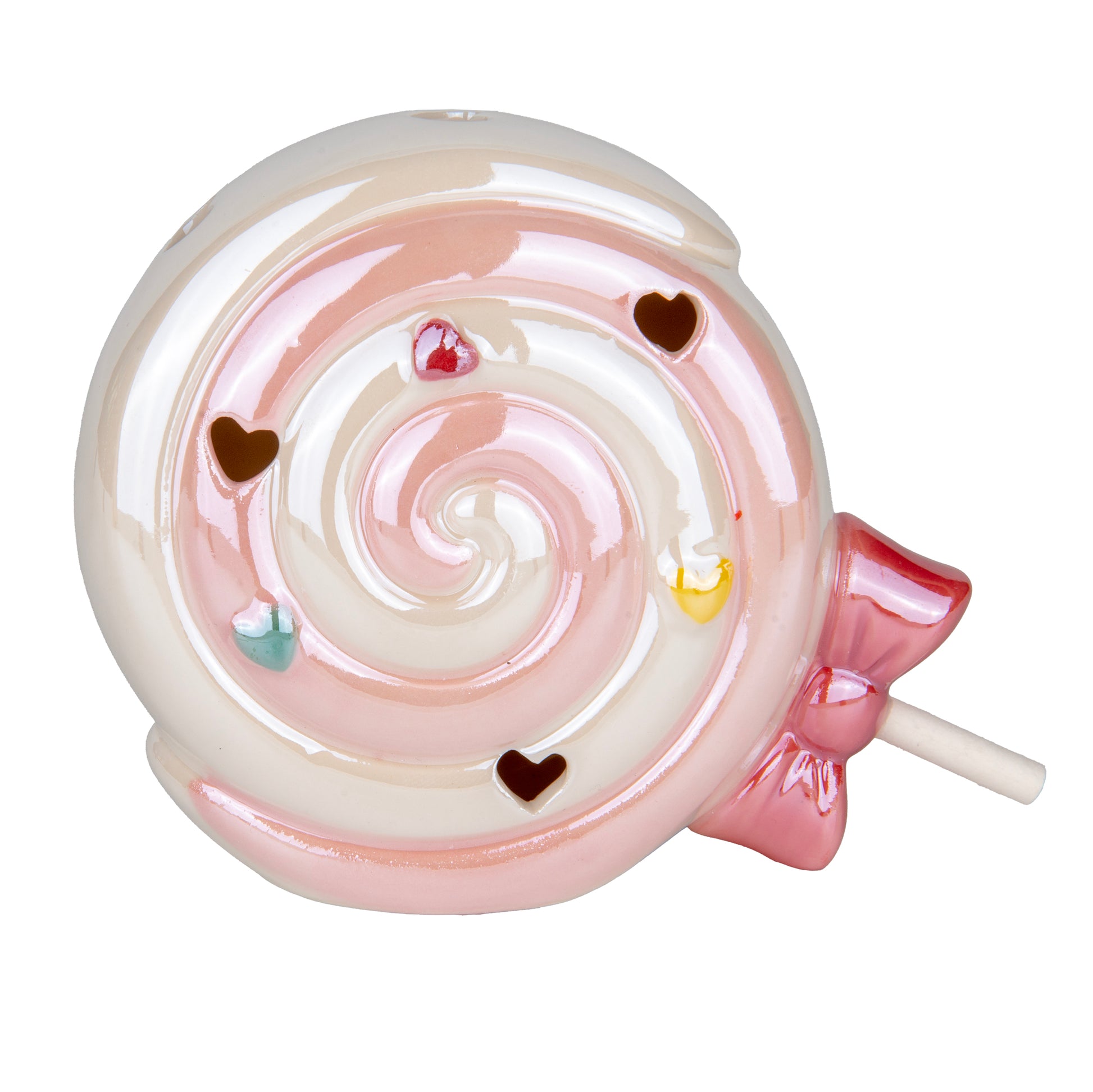 Bomboniera leccalecca led rosa