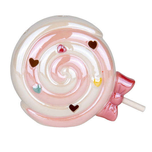 Bomboniera leccalecca led rosa