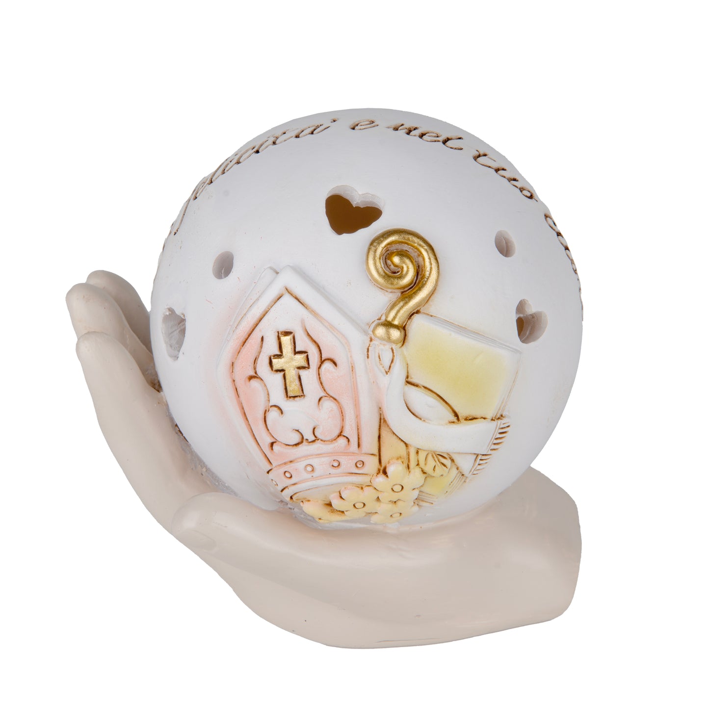 Bomboniera sfera led icona cresima