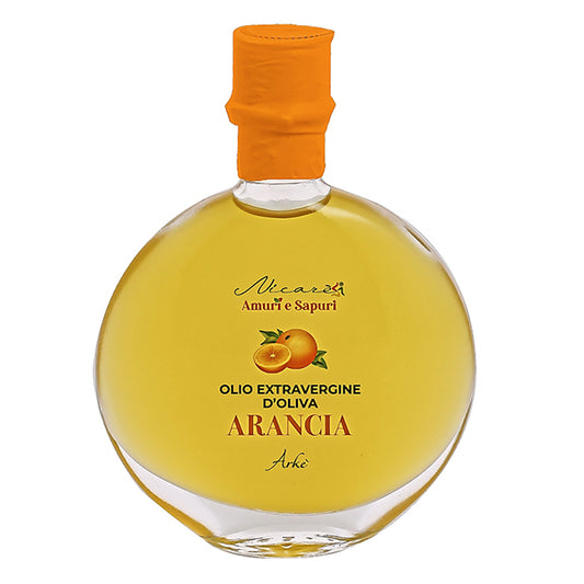 Bomboniera Nicarè olio aromatizzato all'arancia flaminia 100ml