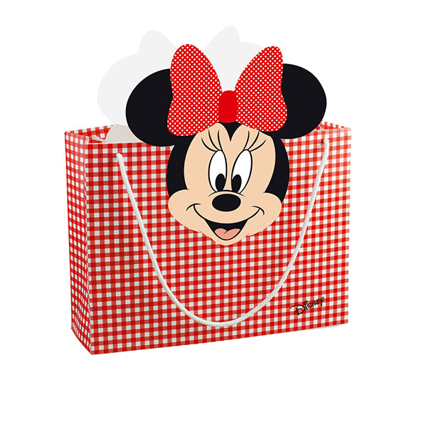 Shopper grande Disney Party con stampa Topolina