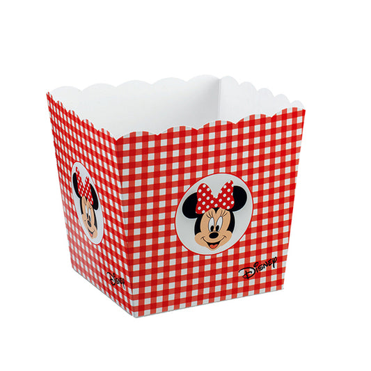 Vasetto Disney Minnie party rosso