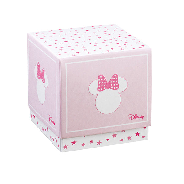 Set 10 scatola Disney media Minnie stars rosa