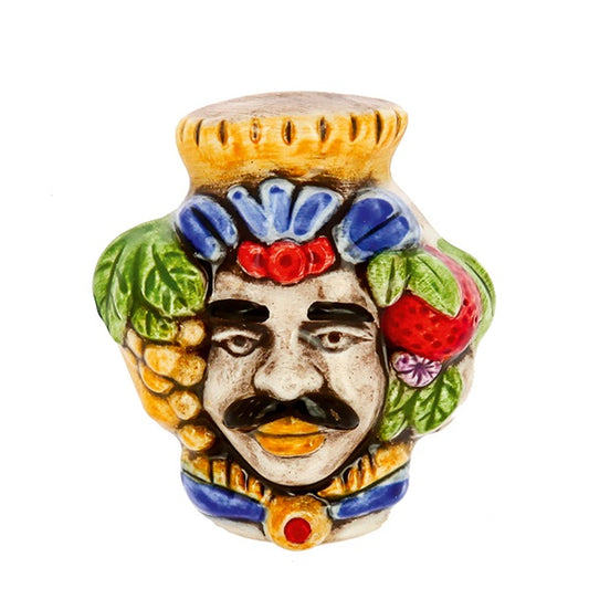 Bomboniera Nicarè magnete testa di moro uomo