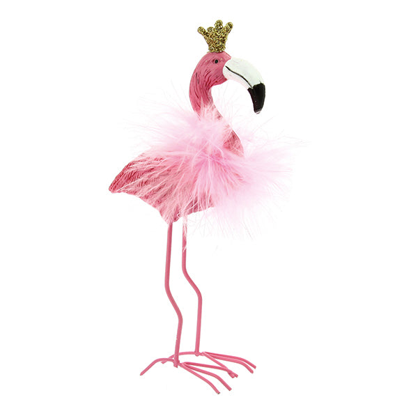 Idee bomboniere originali Flamingo con piume