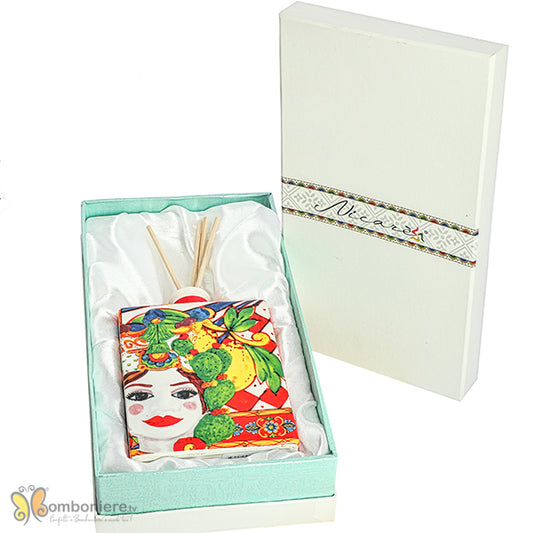 Set 10 diffusore bottiglia Nicarè con mori