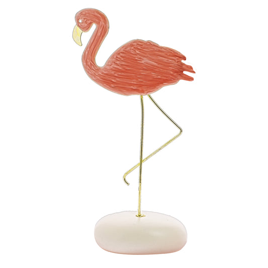 Bomboniera Flamingo con sasso