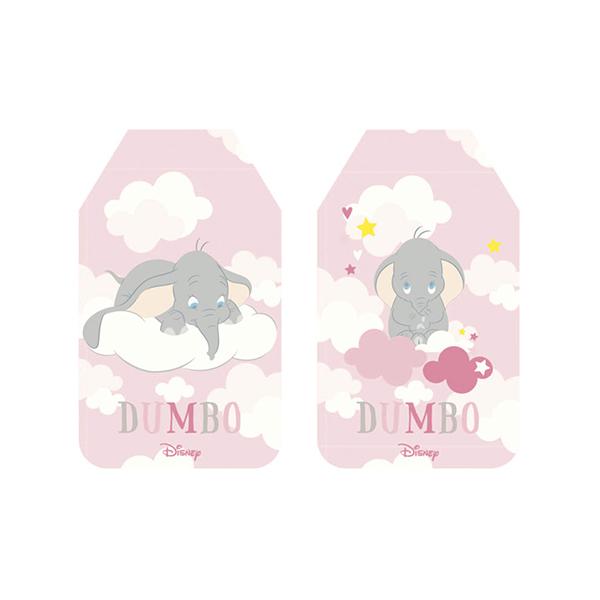 Bomboniera memoclip dumbo rosa kit completo