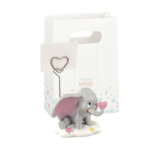 Bomboniera Disney memo clip Dumbo rosa