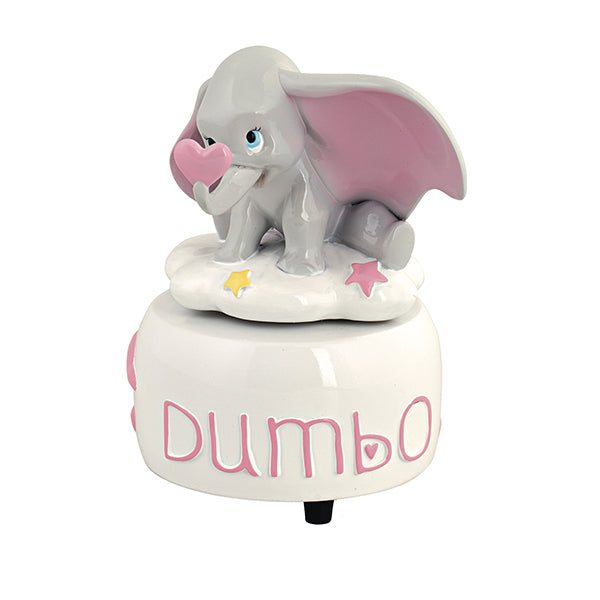Bomboniera Disney carillon Dumbo rosa